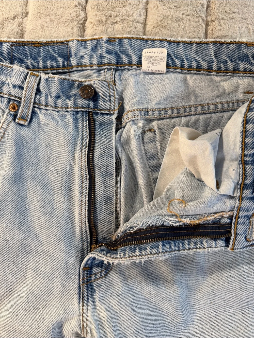 Vintage 1996 Levi’s 505 Straight Leg Jean, 34 x 30